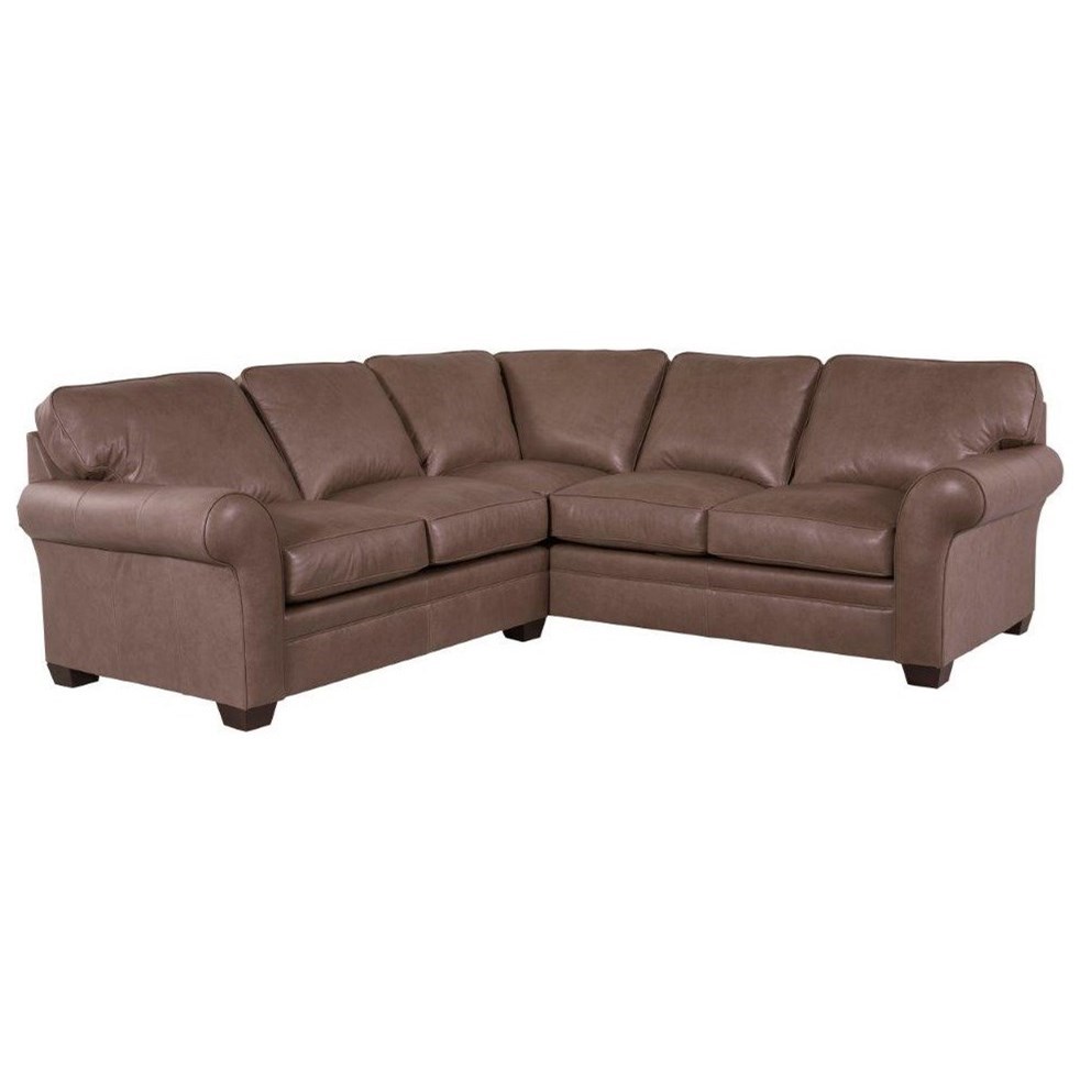 Broyhill Furniture Zachary Sectional Sofa with LAF Corner Sofa and